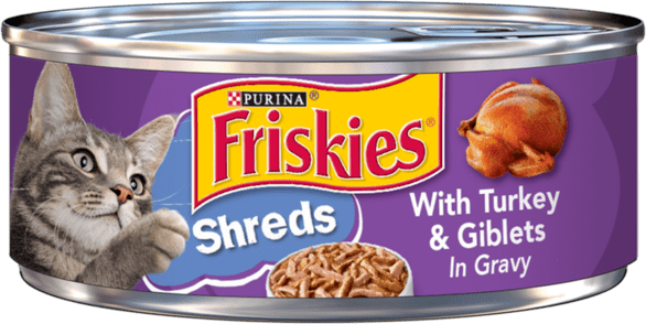 Friskies Shreds With Turkey & Giblets In Gravy